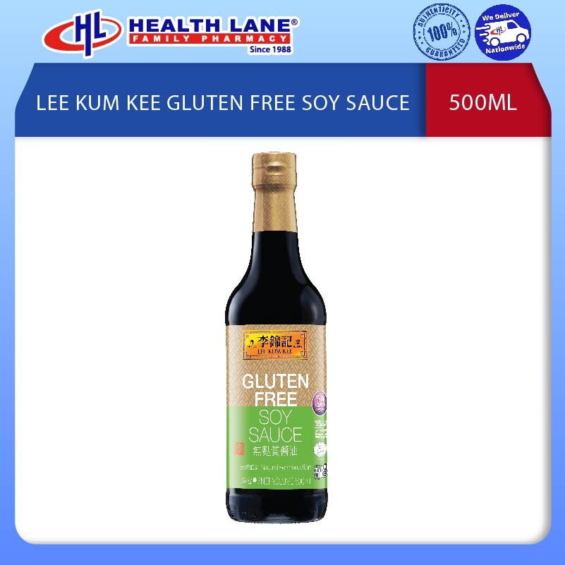 LEE KUM KEE GLUTEN FREE SOY SAUCE 500ML